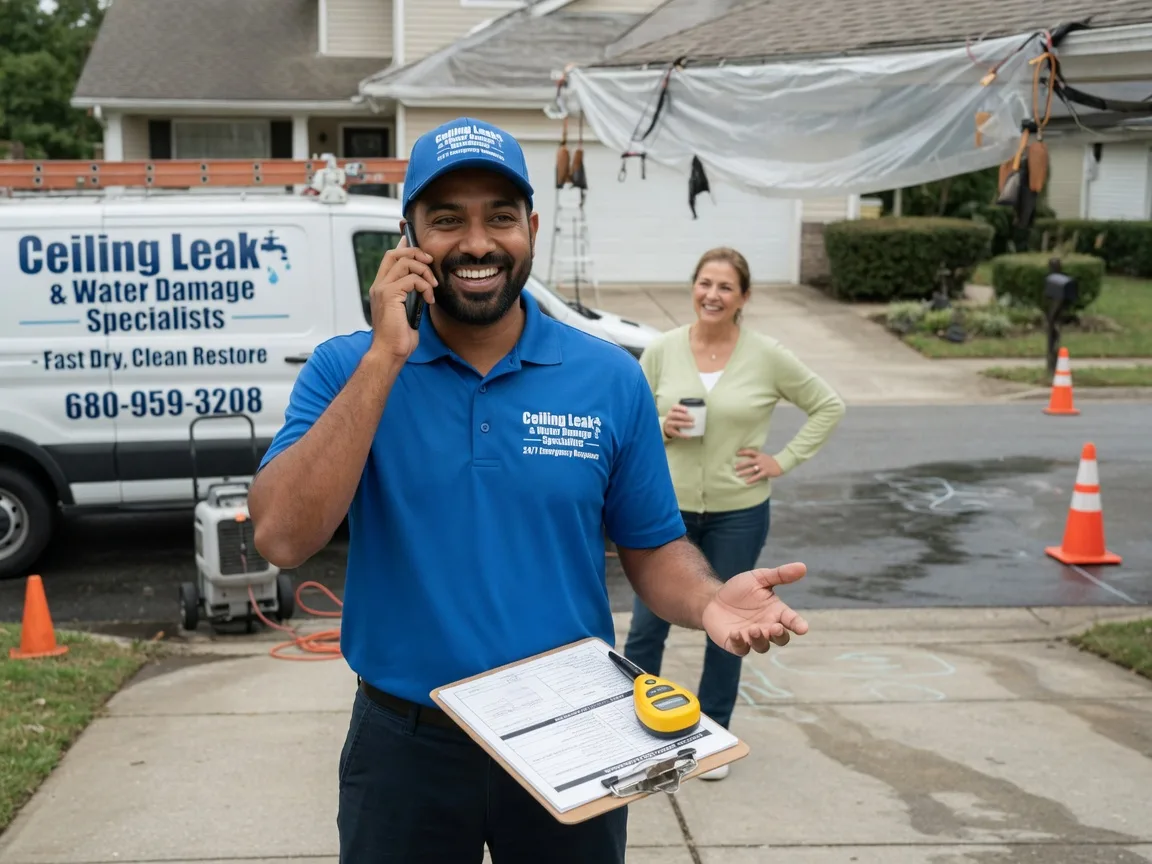 Ceiling Leak Cleanup Pineland, SC FAQs